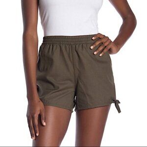 MADEWELL Green Side Tie Shorts